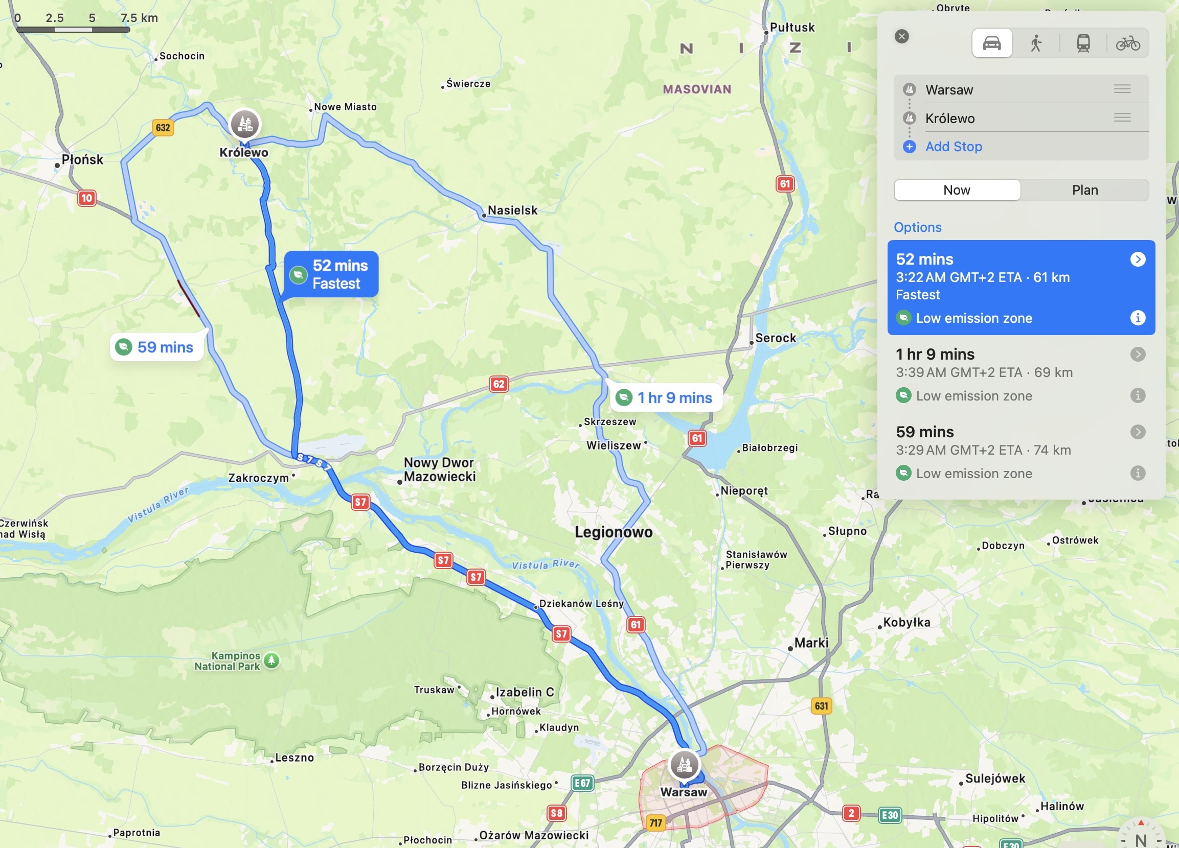 Królewo Location Map